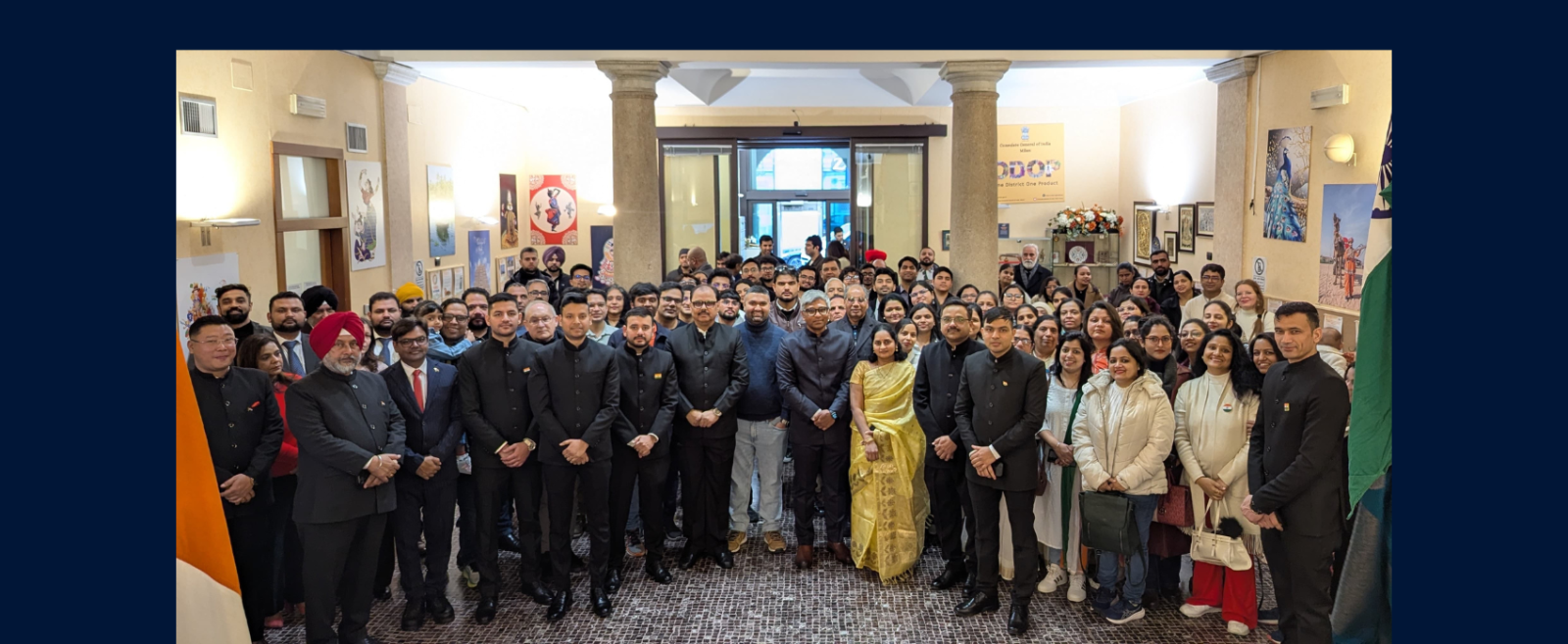 Celebration of 77th Republic Day of India at the Consulate in Milan on 26 January 2026