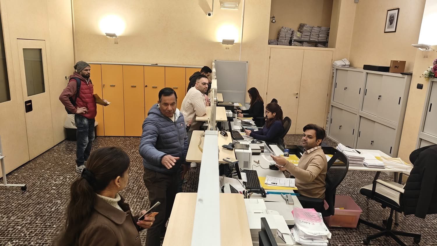 The Indian Consulate organized a special Consular Camp on 21 March 2026 at its premises in Milan to facilitate the reissue of passports for members of the Indian community.