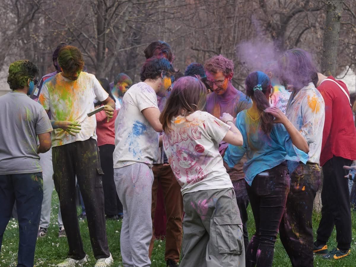 The Indian student community in Bologna celebrated the festival of Holi on 6 March 2026 with great enthusiasm. Several Italian students also joined the festivities, making the celebration vibrant and culturally enriching. Consul General Mr. Lavanya Kumar participated in the event and celebrated the occasion with the students. Holi, the festival of colors, marks the arrival of spring and symbolizes the triumph of good over evil.