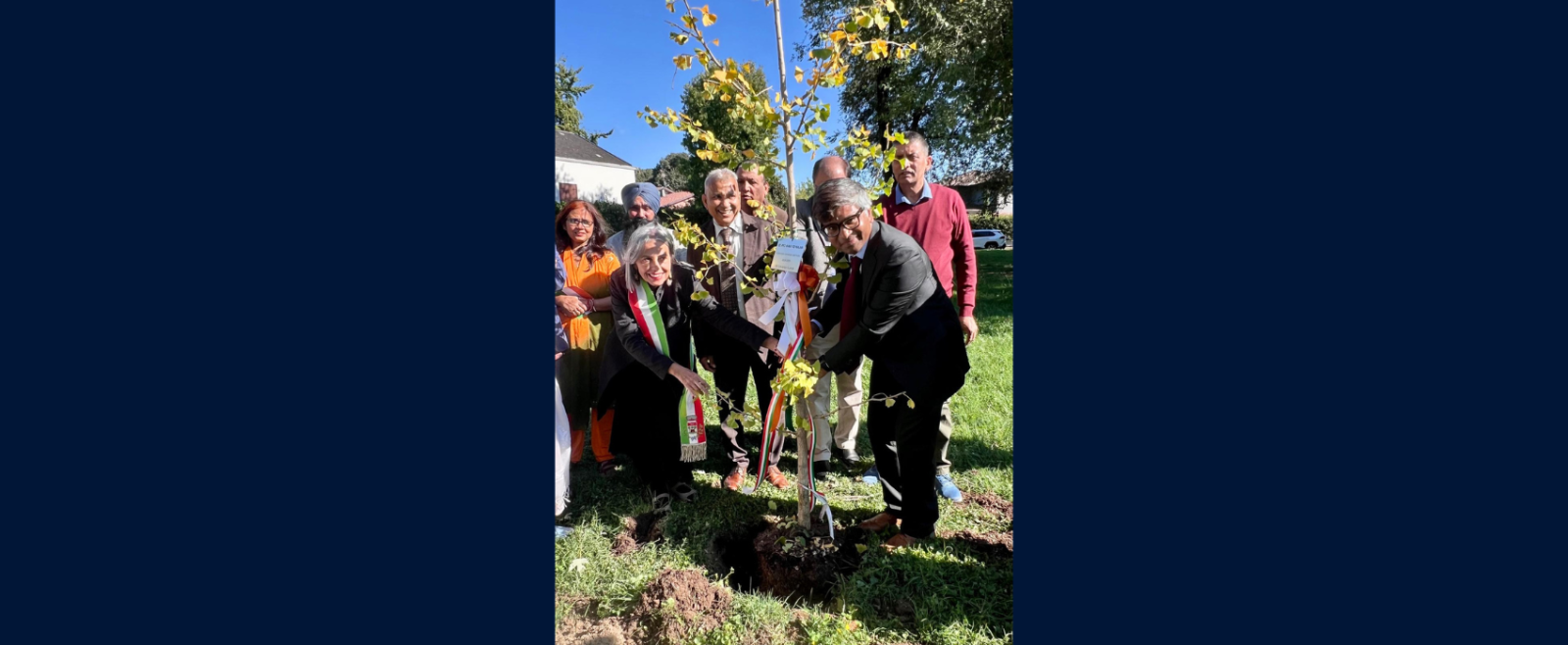On 28 September 2025, under the #EkPedMaaKeNaam initiative, Consul General and the Mayor of Casteleverde  Ms Graziella Locci jointly planted a tree sapling.