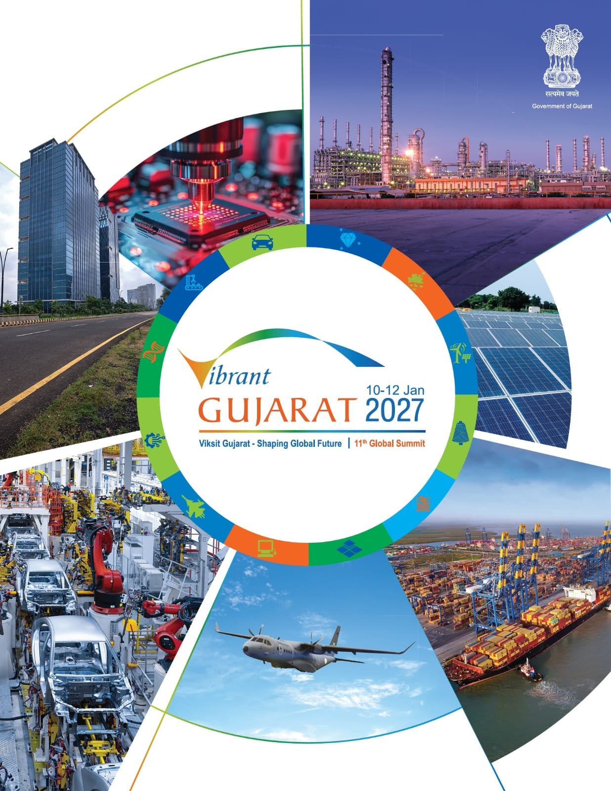 Government of Gujarat is organizing the Eleventh edition of Vibrant Gujarat Global Summit (VGGS) from 10th – 12th January 2027 at Mahatma Mandir, Gandhinagar.