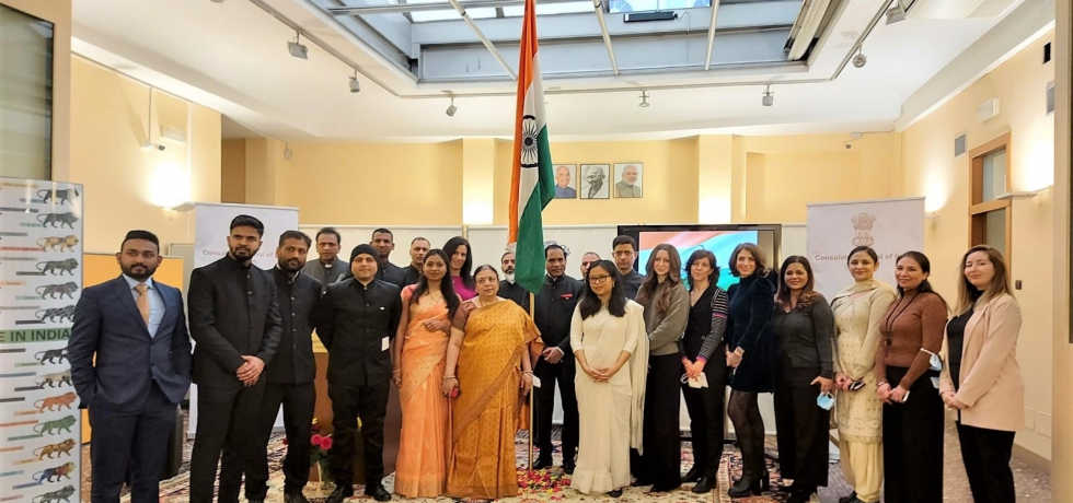 73rd Republic Day celebrations at the Consulate