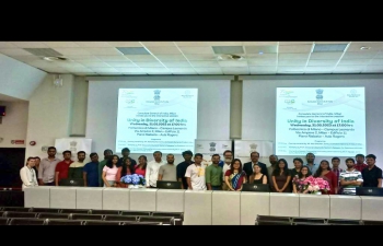 As part of AKAM celebrations, an interactive session on ‘Unity in Diversity of India’ was organised by CGI Milan along with Politecnico di Milano .  Thank our young participants for an engaging interaction. 