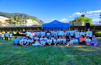 In continuation of #IDY2023 celebrations, CGI Milan along with @Comune_Bolzano and local yoga associations organised a yoga event in Bolzano, home of the Dolomites Mountains. Thank all who made the first time event memorable.