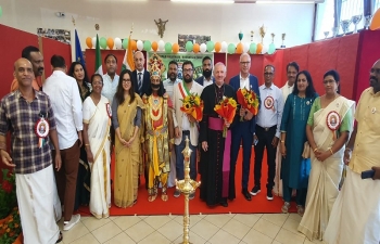CG was pleased to grace the #Onam celebrations organised by the World Malayalee Federation in the Northern Italian city of Padua, along with the vibrant Indian community and the local authorities of Padua.